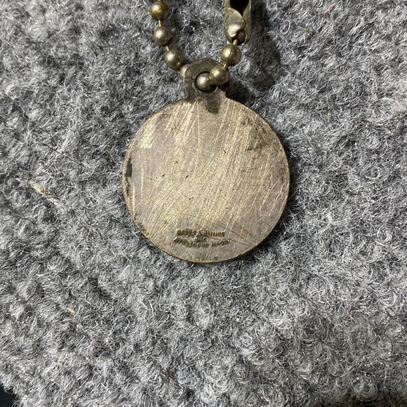 Bates and Klinke stamped silver yosemite natl park key chain - Picture 2 of 2